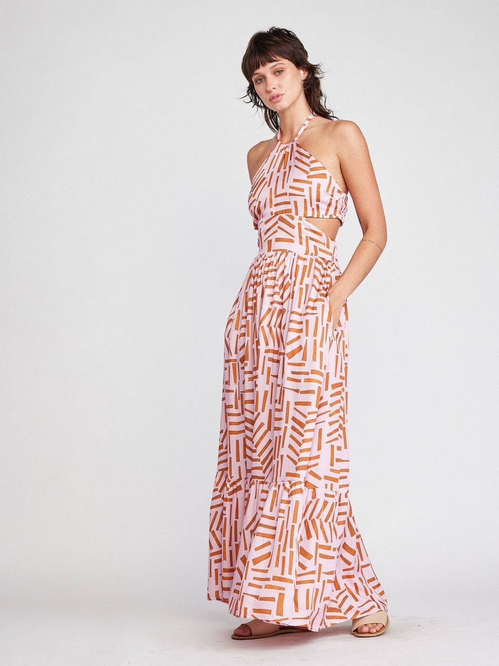 NWOT Self Contrast Dress Size S